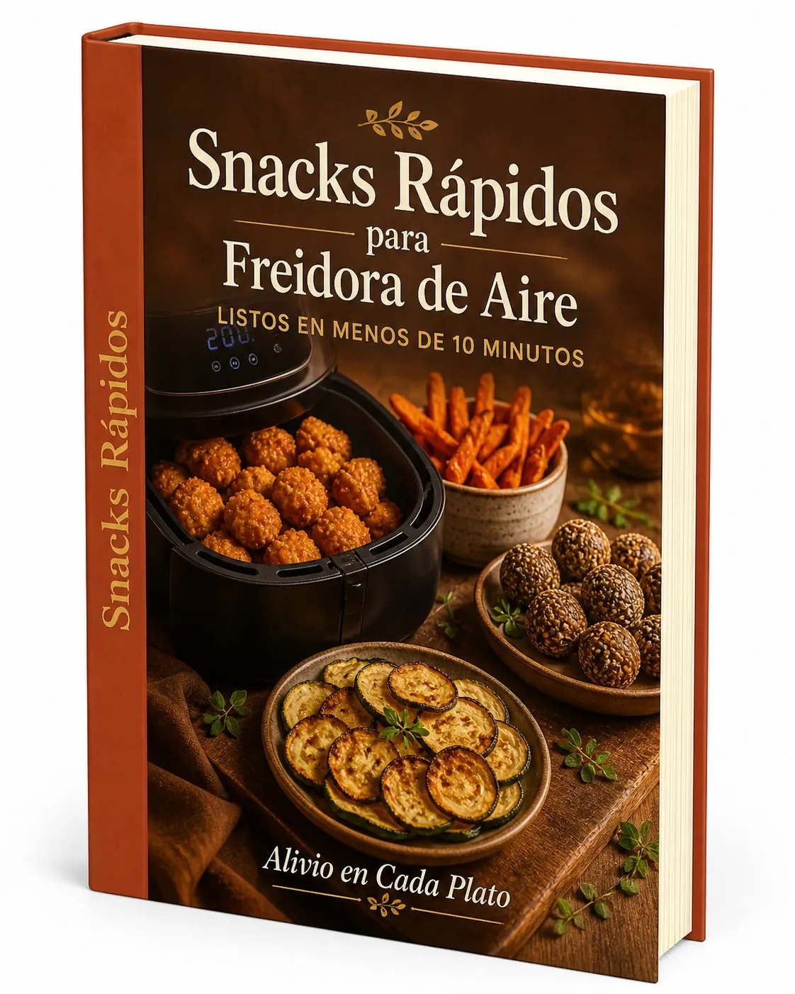 Capa do bônus Mini Guia de Snacks Rápidos