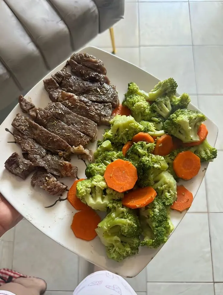 Prato preparado por Maria L. com as receitas